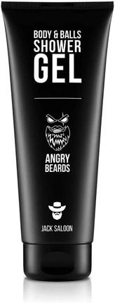 Angry Beards Jack Saloon Nawilżający Żel Pod Prysznic Dla Mężczyzn 230 ml
