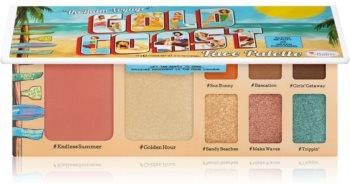 Thebalm Voyage gold Coast Face Palette Paleta Do Twarzy 10 g