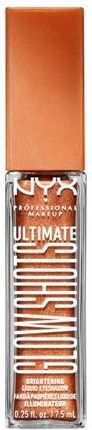 NYX Professional Makeup Ultimate Glow Shots Płynny Cień do Powiek Wow Cacao 7,5 ml