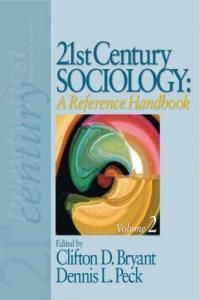 21st Century Sociology 2 vols
