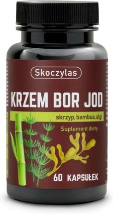 Purelab Krzem Bor Jod skrzyp bambus algi 60kaps