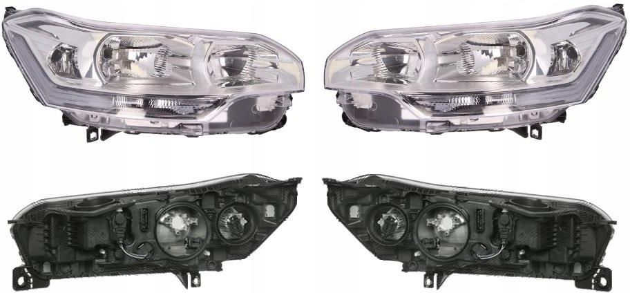 Lampa Przednia Valeo Reflektor Lampa Citroen C5 08 10 L P Ss233409 V