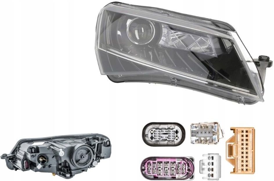 Lampa Przednia Hella Reflektor Lampa Prawy Skoda Superb Ksenon Ss D H Opinie I Ceny Na