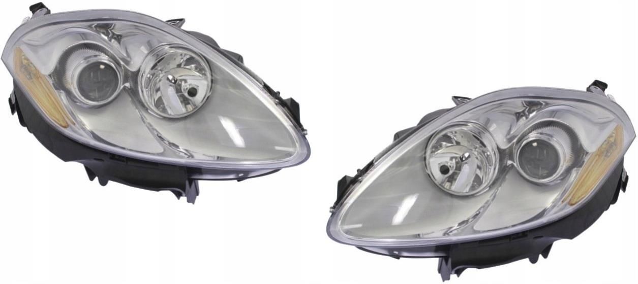 Lampa Przednia Tyc Reflektor Lampa Chrom Fiat Bravo Ii Kp E E