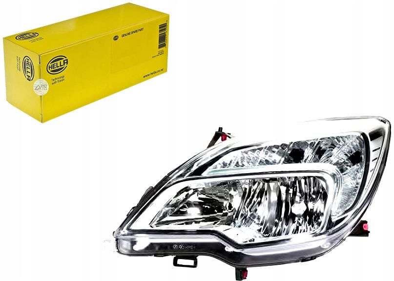 Lampa Przednia Hella Reflektor H1 H7 Elektryczny Z Silnikiem Opel Mer