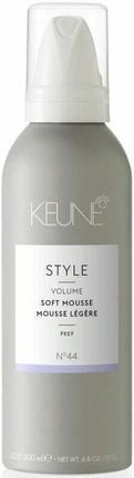 Keune Style Volume Soft Mousse No.44 Elastyczna Pianka Dodająca Objętości 200ml