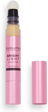 Zdjęcie MakeUp Revolution Bright Light Liquid Highlighter rozświetlacz w płynie Gold Lights 3ml - Odolanów