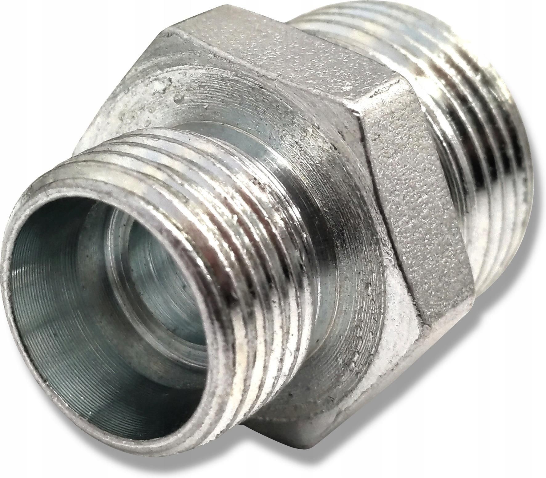 Hydraulik-Rückschlagventil 15 L (M22x1,5)-G 1/2, 1.4571, Öffnungsdruck