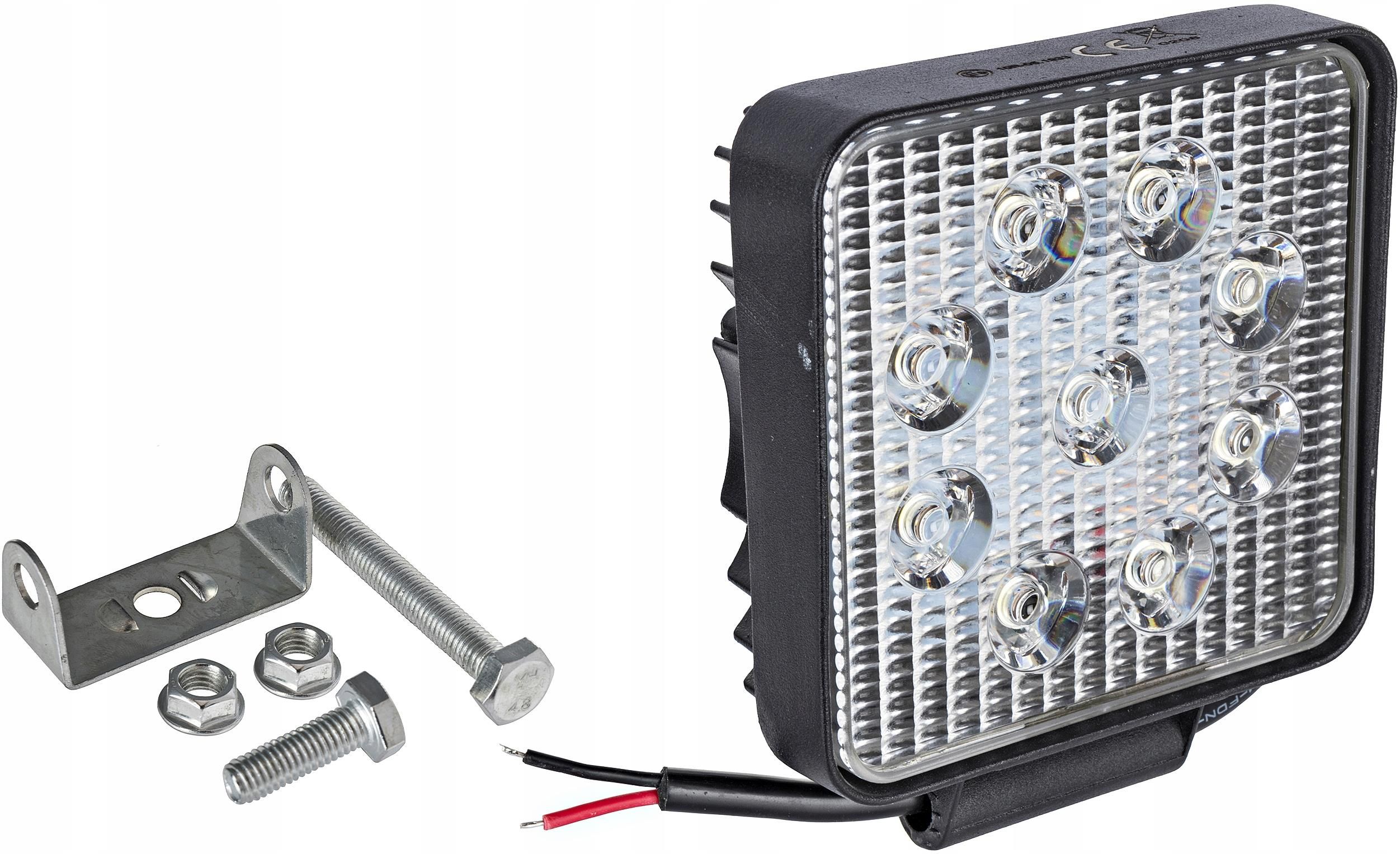 Kt Trade Lampa Robocza Led 27W 12/24V Odporna Na Drgania 27796