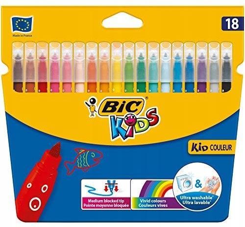 Zdjęcie BIC KIDS MARKER VISA COLOR(18) (841799) - Mogilno