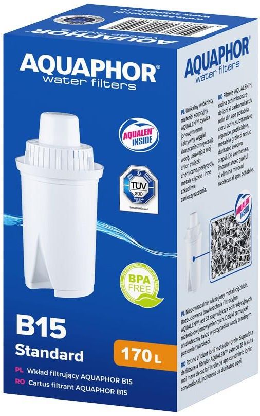 Wkład filtrujący Aquaphor B15 Standard 15szt - Opinie i ceny na Ceneo.pl