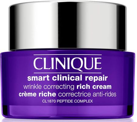 Krem Clinique Clinique Smart Clinical Repair Wrinkle Correcting Rich Cream na dzień i noc 50ml