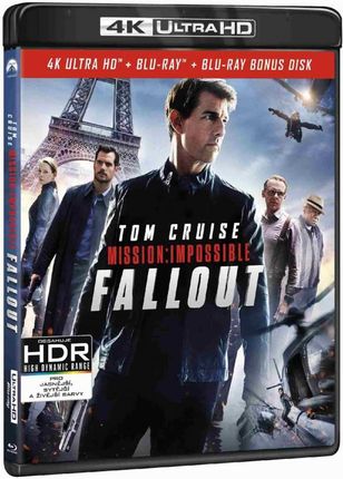 Mission: Impossible - Fallout (Blu-Ray 4K) + (Blu-Ray)