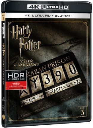 Harry Potter i więzień Azkabanu (Blu-Ray 4K) + (Blu-Ray)