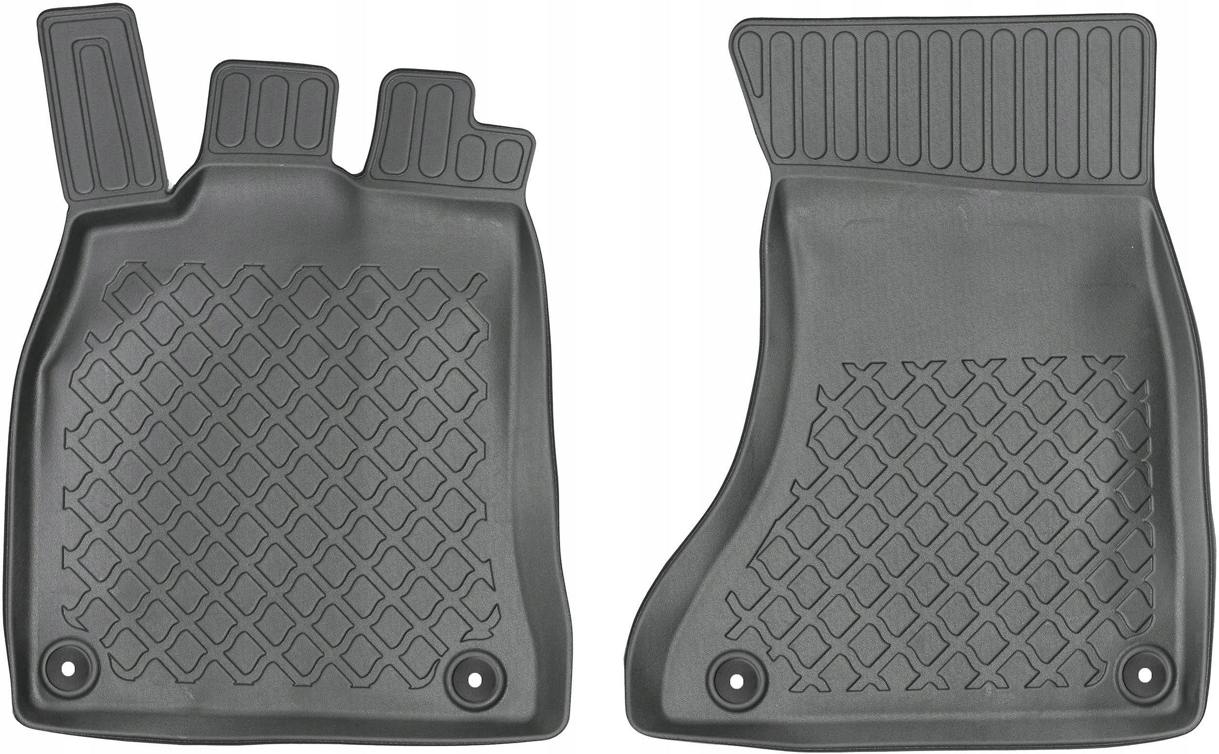 FSW - Tailored Mats - Fits AUDI A5 2007-2016 - Black Carpet - Anti Slip Mat - Non Slip Car Floor Mat, Fitted With Clips & Granulated Backing - 4 Pc Floor