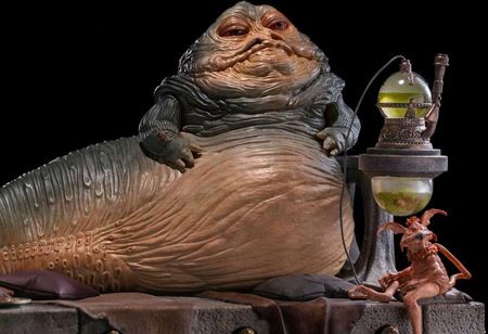 Star Wars Deluxe Art Scale Statue 1/10 Jabba The Hutt 23 cm - Ceny