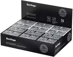 Zdjęcie Berlingo Gumka Prostokątna Monochrome (36Szt)  - Brzesko