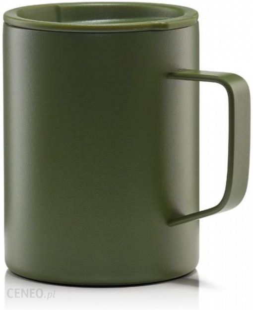 Mizu - Coffee Mug | 14 oz Stainless Mug | Vacuum Insulated | Stainless Safari Green