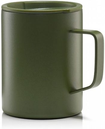 Kubek termiczny na kawę z pokrywką Mizu Coffee Mug 400ml army green