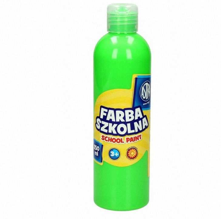 Astra Farba Szkolna Wodna 250Ml Fluorescencyjna Zielona - Ceny i opinie
