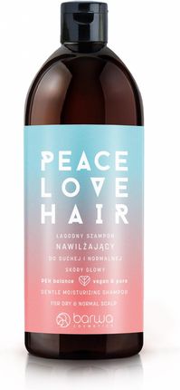 Barwa Peace Love Hair Łagodny Szampon Nawilżający Do Suchej I Normalnej Skóry Głowy 480 ml