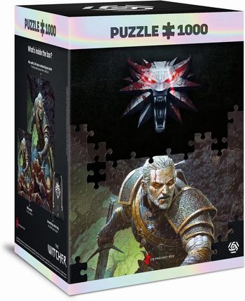 Good Loot Puzzle The Witcher (Wiedźmin) Dark World 1000el.