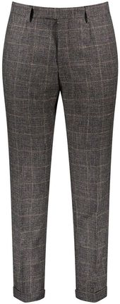 Strellson Spodnie garniturowe "Quinten" w kolorze antracytowym