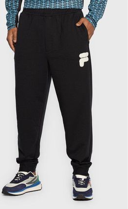 Fila Spodnie dresowe Chiasso Dropped Crotch FAM0138 Czarny Regular Fit