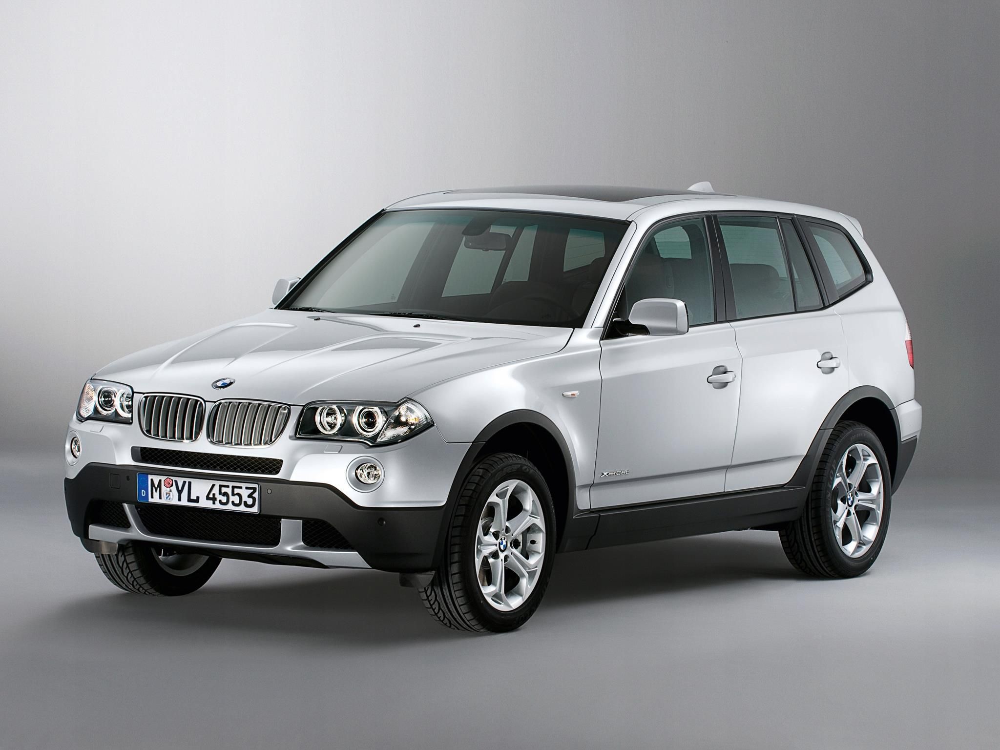 BMW X3 E83 LCI M Sport Complete Front Bumper PDC Silbergrau Silver Grey - A08