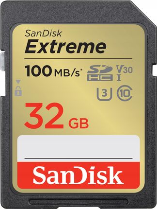 SanDisk Extreme 32GB 100MB/s karta pamięci Sdxc U3