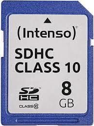 Intenso Pamięć Karta Micro SDHC 8GB C10 3411460