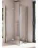 Sanswiss Solino SOLF1 G+D 75x75x200cm chrom SOLF1D0755007+SOLF1G0755007