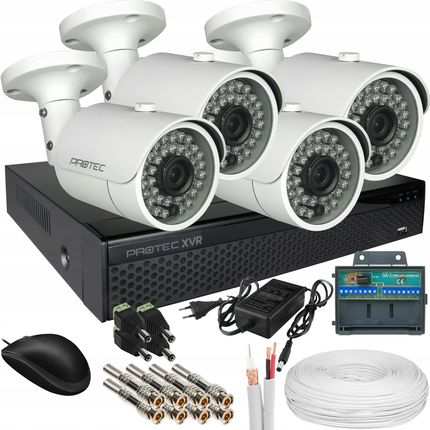 Protec Jakość Premium Zestaw Do Monitoringu Kamery 8Mp Prxvr04T8Hbd