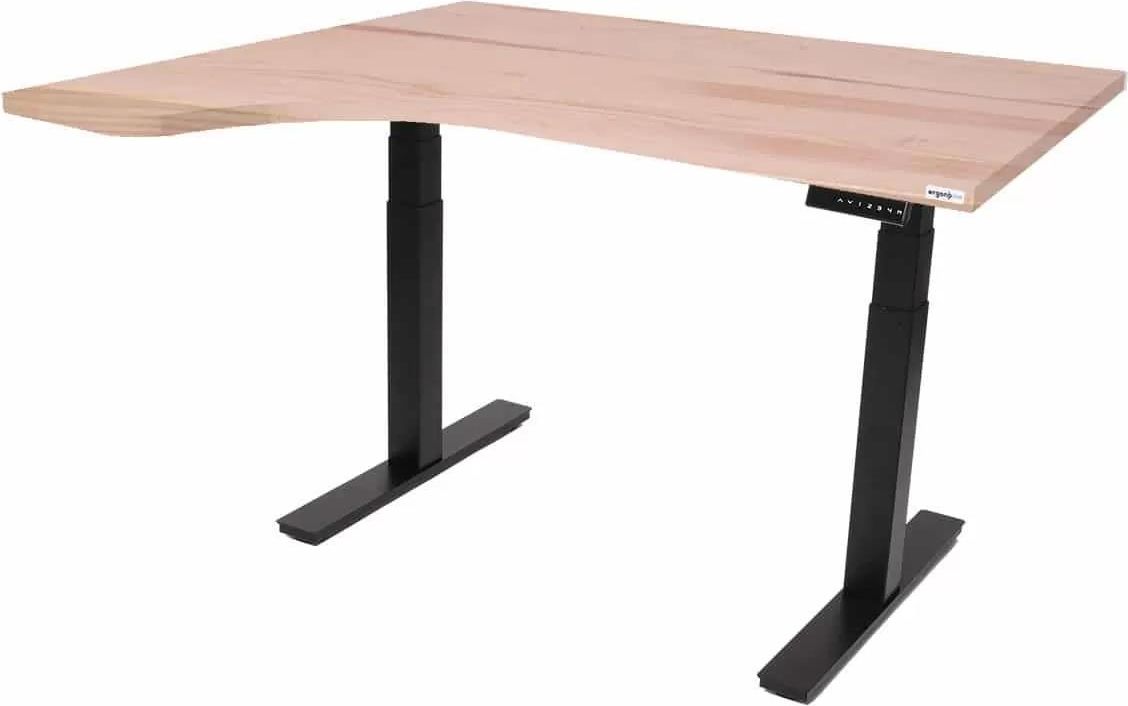 Ergonome Lite Drewno - Narożne Ergonomiczne Biurko Elektrycznie ...