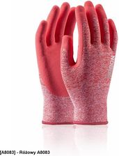 Ardon Nature Touch 07/S A80 Rękawice Częściowo Powlekane Oddychające Pianka Lateks Pozyskane Z Recyklingu + Spandeks Różowy A8083 06 Spe