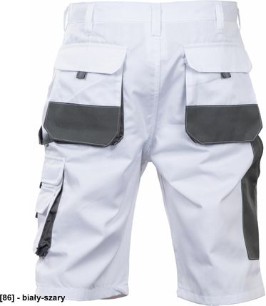 Cerva Be 01 009 Krótkie Spodnie Robocze Bawełna 20% Poliester 80% Biały 50