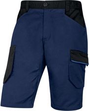 Delta Plus M2Be3 Bermudy Robocze Poliestr/Bawełna 7 Kieszeni 1 Na Miarkę 65% Poliester 35% Bawełna 245 G/M² Szaro Pomarańczowy Xxl
