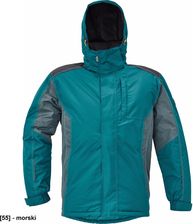 Cerva Dayboro Parka Męska Kurtka Zimowa Odpinany Kaptur Polar Kołnierz I W Kapturze Odblaskowe Elementy 100% Poliester 4Xl