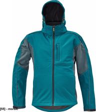 Cerva Dayboro Softshell Męska Kurtka Softshellowa Odpinany Kaptur Odblaskowe Elementy 100% Poliester M