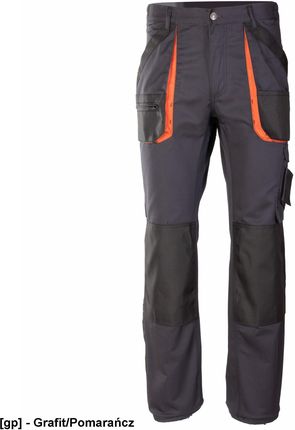 Polstar Apsp Brixton Practical Spodnie Do Pasa Jeans Bawełna/Spandex 340G/M2 290G/M2 260G/M2 Bawełna/Elastan (98%/2%) Grafit/Pomarańcz 61