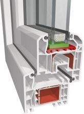 Zdjęcie Aluplast Ideal4000 865x1135 Ru Białe Lewe - Śrem