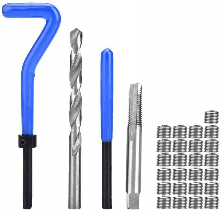Narzędzia do warsztatu Vorfal Zestaw Do Naprawy Gwintów M6X1.0 Helicoil