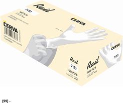 Zdjęcie Cerva Rail Rękawice Chemiczne Jednorazowe 10 - Działoszyce