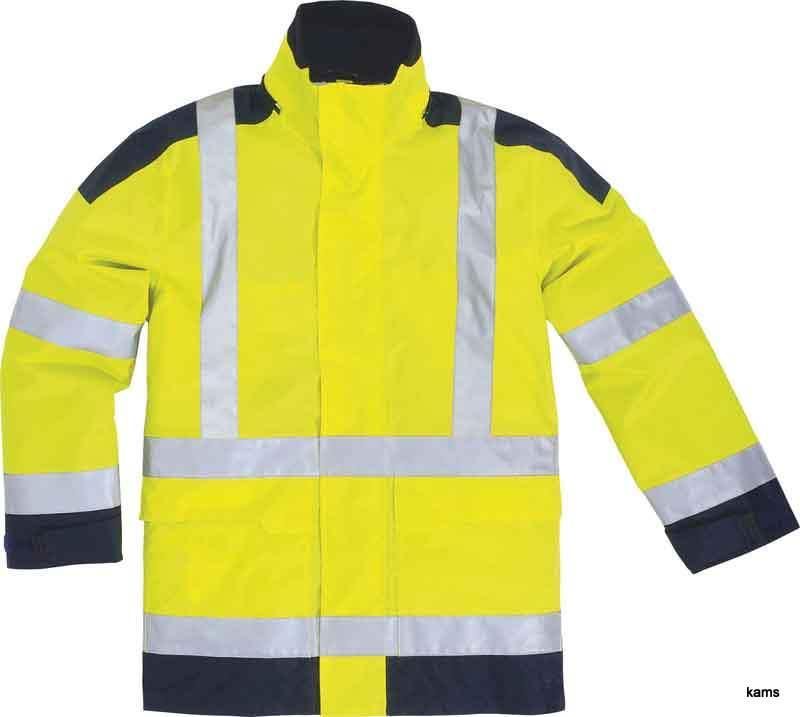 Veste Moto Imperméable Et Coupe-vent - Nylon 100% étanche, Réfléchissant - Taille XL, Rouge