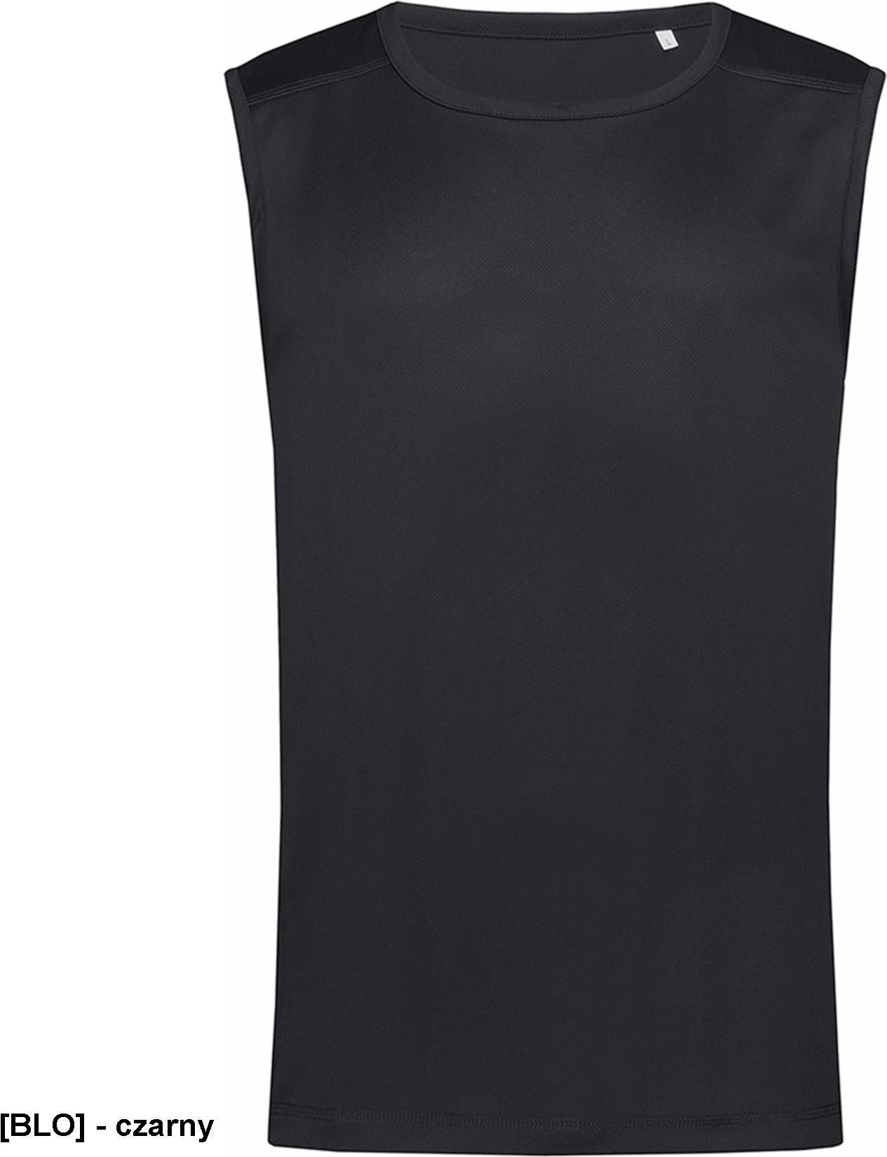 Shop T Shirt Senza Maniche Uomo New Arrivals Stedman STE8440 T Shirt Smanicata Da Uomo Active 140 Senza Maniche - Foto 7