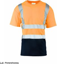 Polstar Afkt Brixton Flash Koszulka Z Pasami Odblaskowymi 50 50 160G Poliester/Bawełna (50% / 50%) 160G/M2 Pomarańczowy L