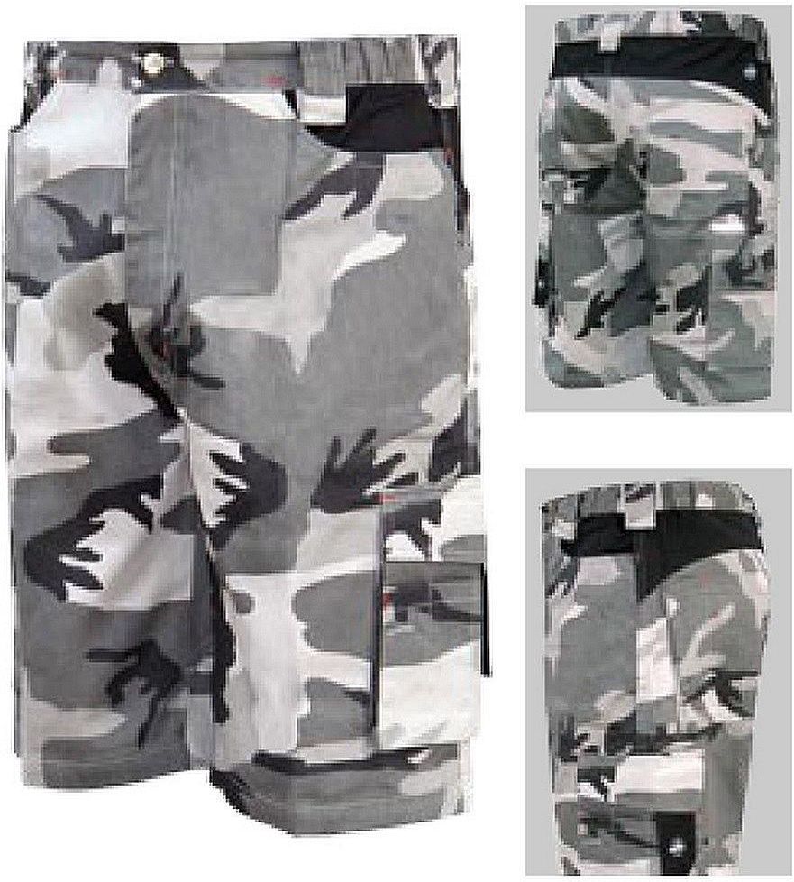 Industrial Starter Issa Spodnie Zip 8029Nb Spodnie W Kolorze Moro Wiele