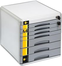 Zdjęcie YELLOW ONE SZUFLADY NA DOKUMENTY GR-SM10 SZARE - 10 SZUFLADEK 120-1779 - Łódź
