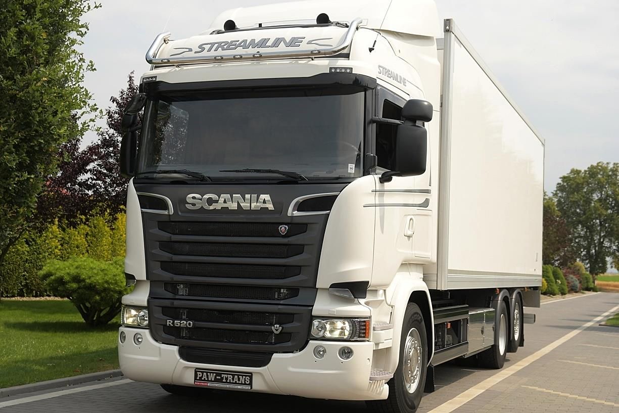 SCANIA R 520 V8_CHŁODNIA_PRZEB 234000km!_JAK NOWA