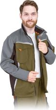 Leber&Hollman Lh Na J Bluza Ochronna New Age Materiał Typu Canvas 9 Kieszeni Khaki Brązowo Pomarańczowy Xl